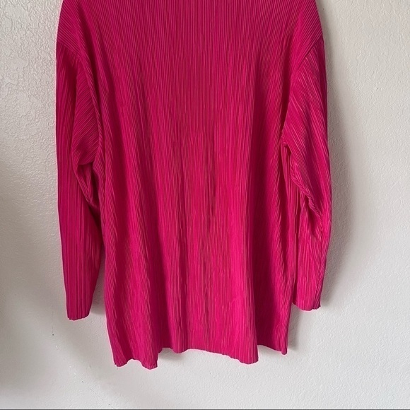 Storets Maria Oversized Plisse Shirt size medium - Picture 7 of 8